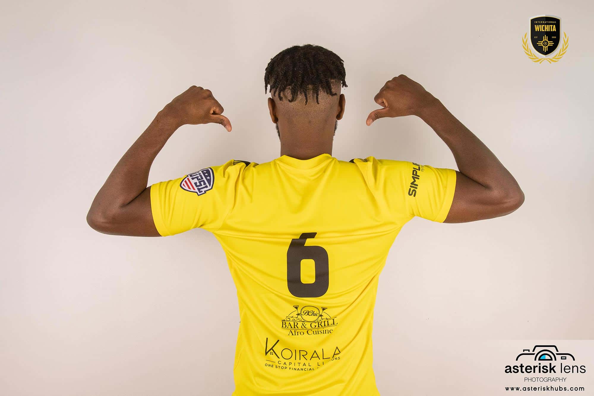 International Wichita FC Jersey Photoshoot 2023 Asterisk Lens